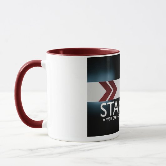 NEHMEN Sie Bühne verlassene Tasse heraus (Links)