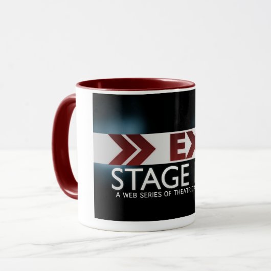 NEHMEN Sie Bühne verlassene Tasse heraus (Vorderseite Links)