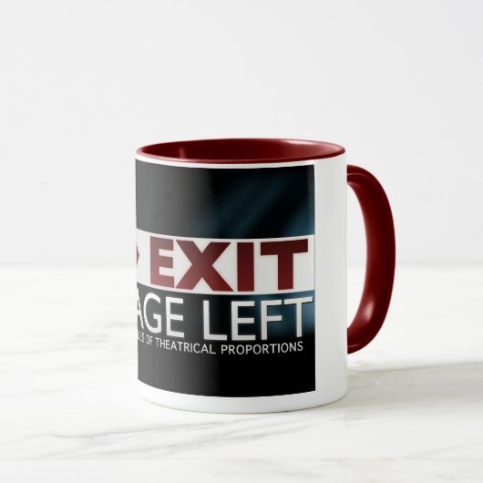 NEHMEN Sie Bühne verlassene Tasse heraus (VorderseiteRechts)