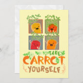 Nehmen Sie Carrot selbst - Punny Garden (Vorne/Hinten)