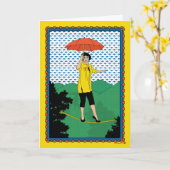 Nehmen Sie Chance_B_Gruß Karte (Gelbe Blume)