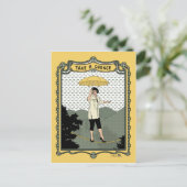 Nehmen Sie Chance_B_ Postkarte (Stehend Vorderseite)