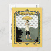 Nehmen Sie Chance_B_ Postkarte (Vorne/Hinten)