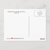 Nehmen Sie Chance_B_ Postkarte (Rückseite)