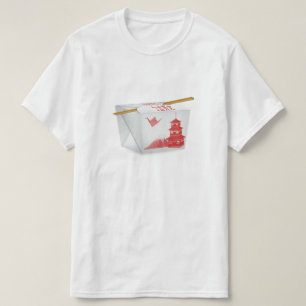 Nehmen Sie chinesisches Nahrungsmittelt-shirt T-Shirt