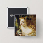 Nehmen Sie das Gesicht der Frau Button (Vorne & Hinten)