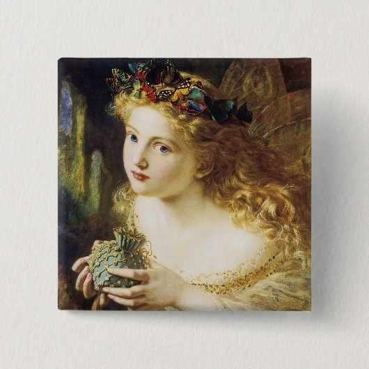 Nehmen Sie das Gesicht der Frau Button (Vorderseite)