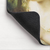 Nehmen Sie das Gesicht der Frau Mousepad (Ecke)