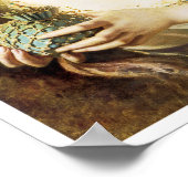 Nehmen Sie das Gesicht der Frau Poster (Ecke)