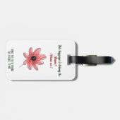 Nehmen Sie das Leben ein Schluck - Gepäckanhänger (Rückseite horizontal)