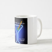 Nehmen Sie das Leben mit Vorbehalt Kaffeetasse (VorderseiteRechts)