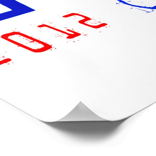 Nehmen Sie das Mülleimer-Shirt heraus Poster (Ecke)