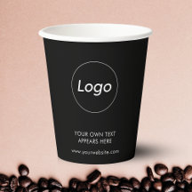 Nehmen Sie das schwarze Logo weg Coffee Business