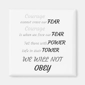 Nehmen Sie das Tagesmagnet Magnet (Vorne)