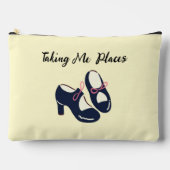 Nehmen Sie den Beutel auf. (Vorderseite)