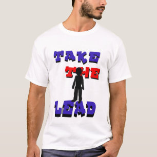 Nehmen Sie den Führungc$plus-size-T - Shirt