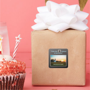 Nehmen Sie den Helm der Rettung - Aufkleber auf de