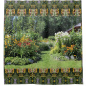 Nehmen Sie den Hütten-Garten-Weg! Duschvorhang (Vorderseite)