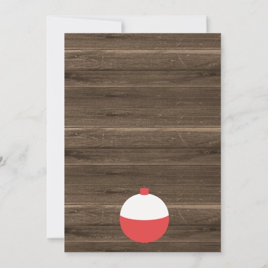 Nehmen Sie den Köder eine große Einladung zum 1. G (Rückseite)