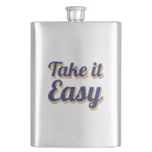 Nehmen Sie den leichten Kolben Flachmann (Vorderseite)