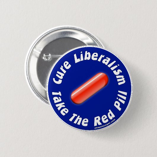 Nehmen Sie den roten Pillen-Knopf Button (Vorne & Hinten)