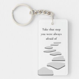 Nehmen Sie den Schritt Schlüsselanhänger