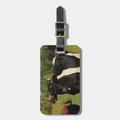 Nehmen Sie den Stier durch die Hörner Gepäckanhänger (Vorderseite vertikal)
