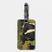 Nehmen Sie den Stier durch die Hörner Gepäckanhänger (Rückseite vertikal)