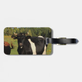 Nehmen Sie den Stier durch die Hörner Gepäckanhänger (Rückseite horizontal)