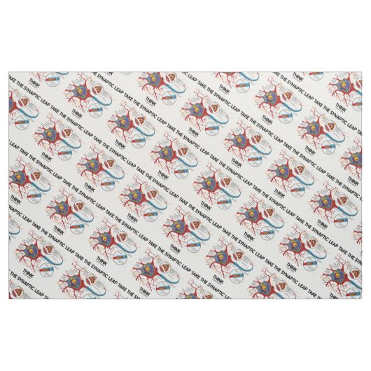 Nehmen Sie den synaptischen Sprung denken Stoff (Fat Quarter (45,7 x 55,9 cm))