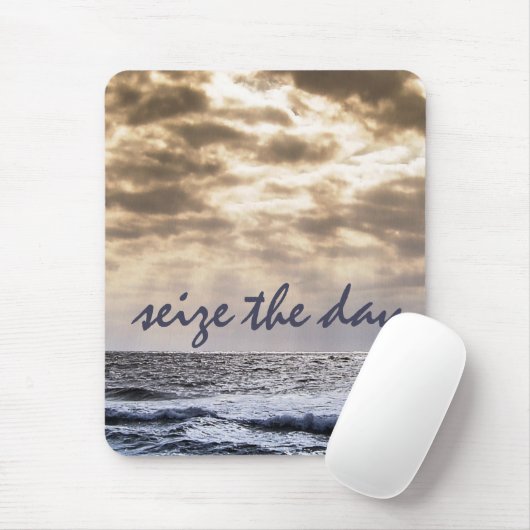 Nehmen Sie den Tag, Inspiration, Mousepad (Mit Mouse)