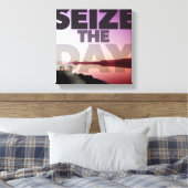 Nehmen Sie den Tag Leinwanddruck (Insitu (Schlafzimmer))