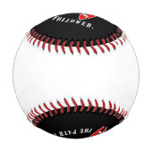 Nehmen Sie den weniger befahrenen Weg Baseball (Rückseite)