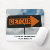 Nehmen Sie Detours Mousepad (Mit Mouse)
