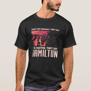 Nehmen Sie die Autobahn Hamilton Spaß Canada Traff T-Shirt