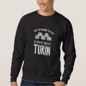 Nehmen Sie die Autobahn Turin Verkehr Italien Rush Sweatshirt (Vorderseite)