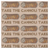 Nehmen Sie die Cannoli-Chip-Fabrik Stoff (Nahaufnahme)