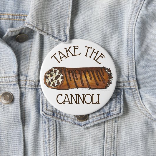 Nehmen Sie die Cannoli-Schokolade-Chip-Konditorei Button (Beispiel)