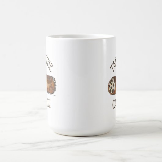 Nehmen Sie die Cannoli-Schokolade-Chip-Konditorei Kaffeetasse (Mittel)