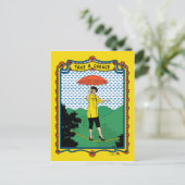 Nehmen Sie die Chance_A_-Postkarte Postkarte (Stehend Vorderseite)