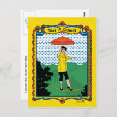 Nehmen Sie die Chance_A_-Postkarte Postkarte (Vorne/Hinten)