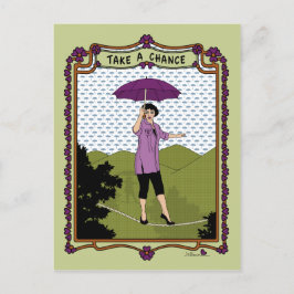 Nehmen Sie die Chance_C_ Postkarte