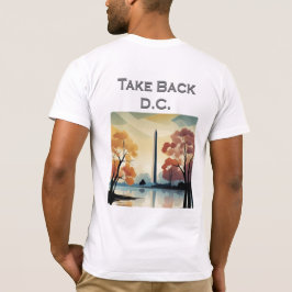 Nehmen Sie die D.C. T-Shirt