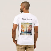 Nehmen Sie die D.C. T-Shirt (Schwarz voll)