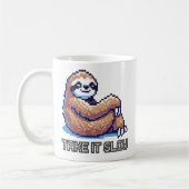 Nehmen Sie die langsame Schlange Kaffeetasse (Links)