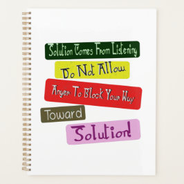 Nehmen Sie die Liebe-Einmal-Beziehung zur Lösung!  Planer