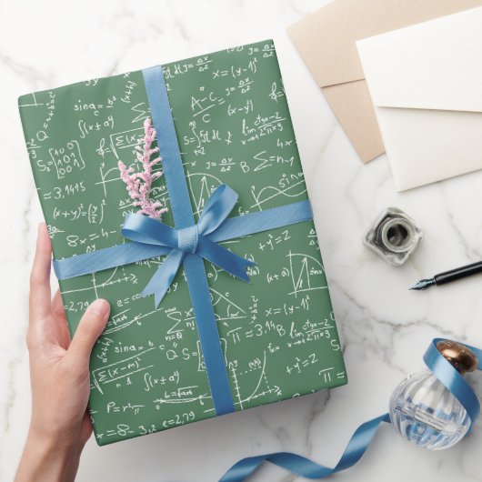 Nehmen Sie die Mathematik-Seite ein... Geschenkpapier (Schenken)