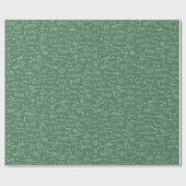 Nehmen Sie die Mathematik-Seite ein... Geschenkpapier (Flach)