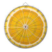 Nehmen Sie die Orange Slice Challenge Dartscheibe (vorne)