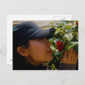 Nehmen Sie die Postkarte Zeit (Vorne/Hinten)